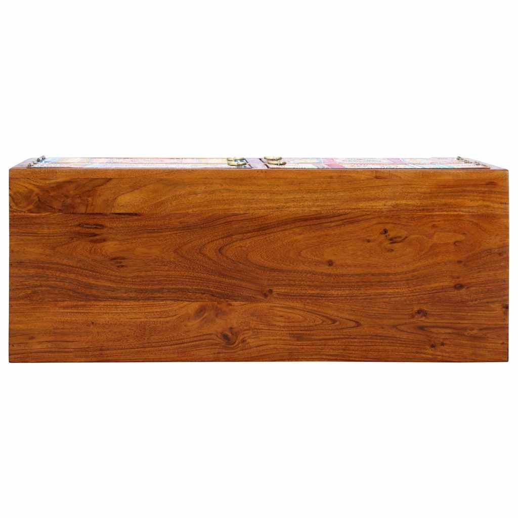 Mobile per scarpe 90 x 35 x 55 cm Legno di Acacia Massello