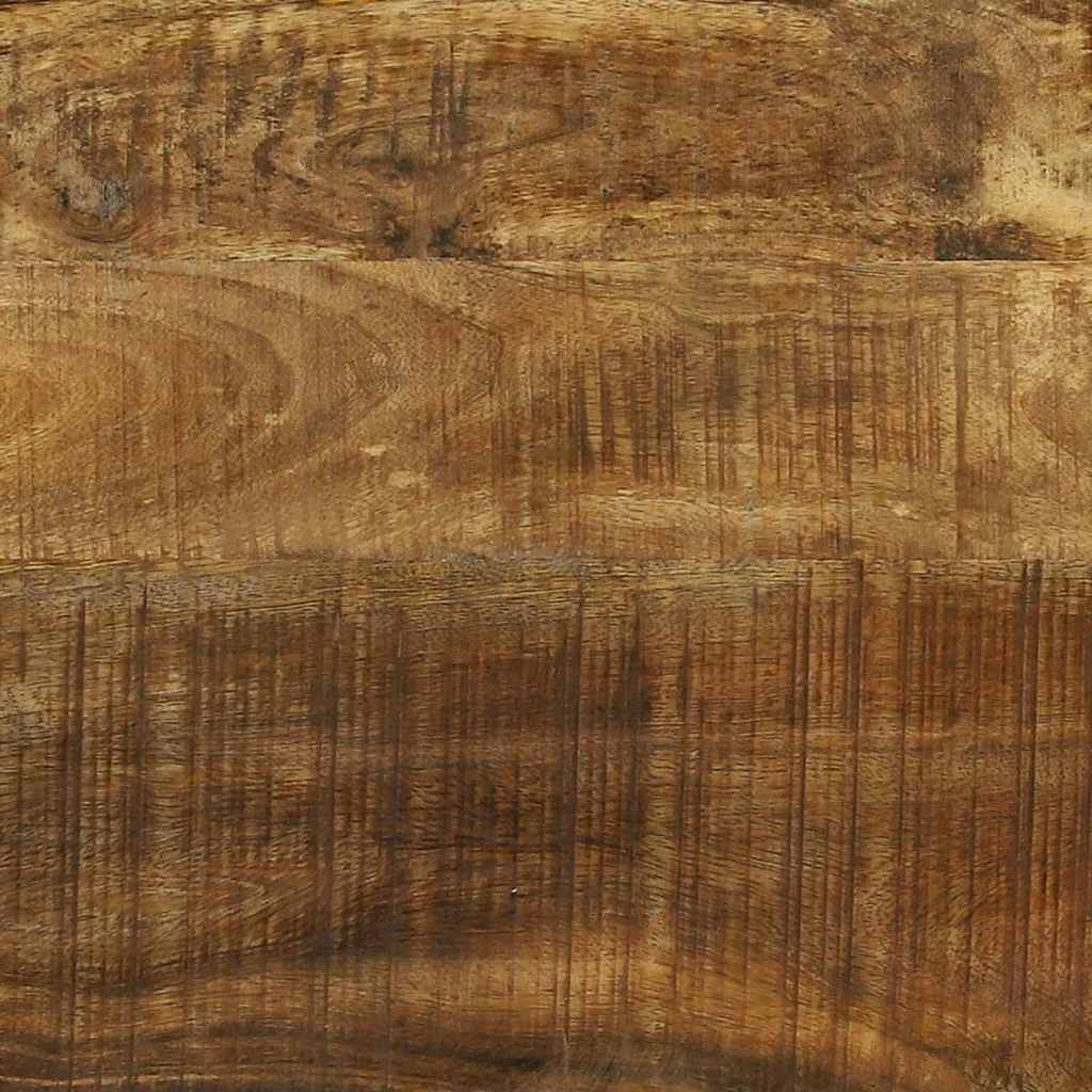 Specchio da bagno Rettangolare Marrone Legno di mango massello