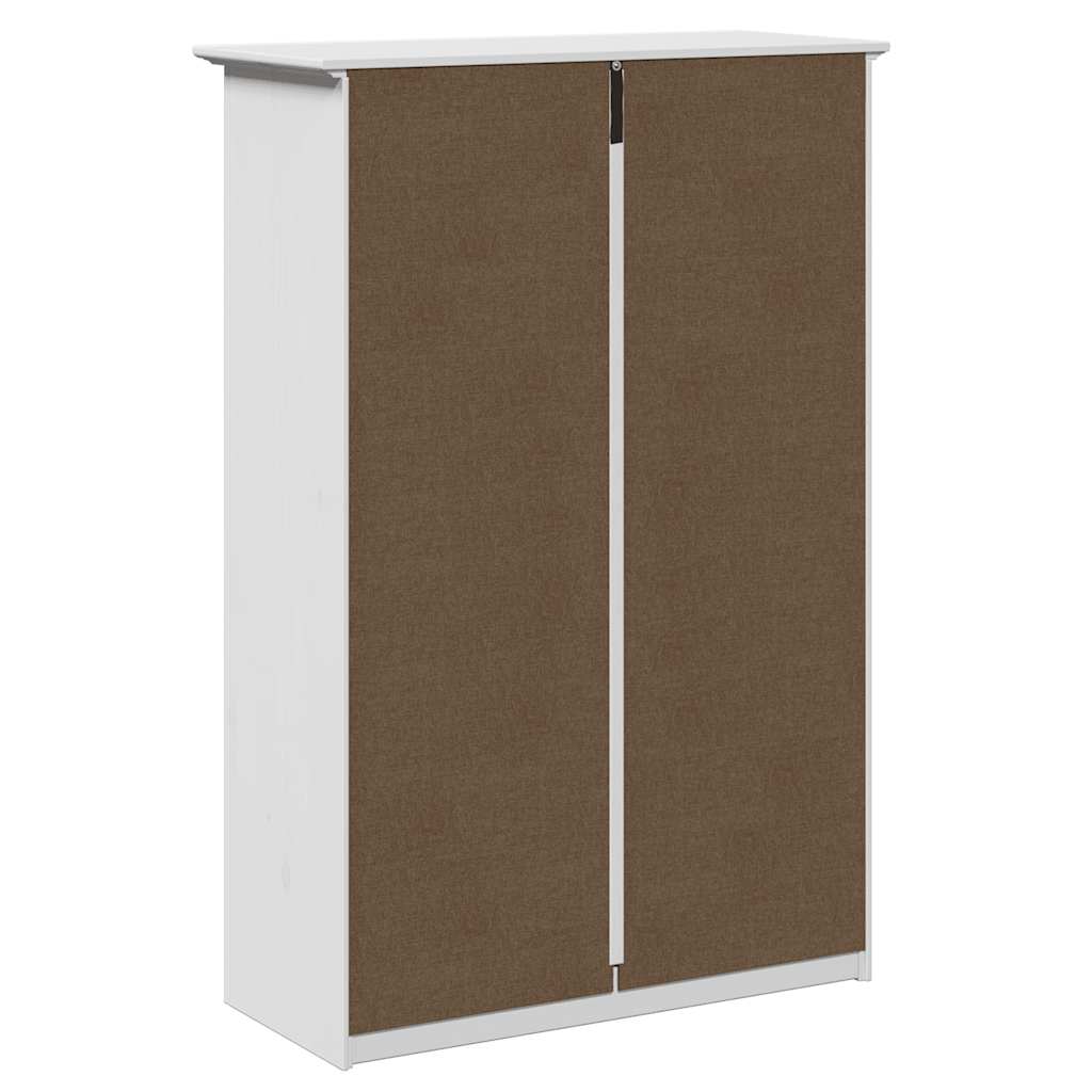 Scarpiera BODO Bianca 80x35x118 cm