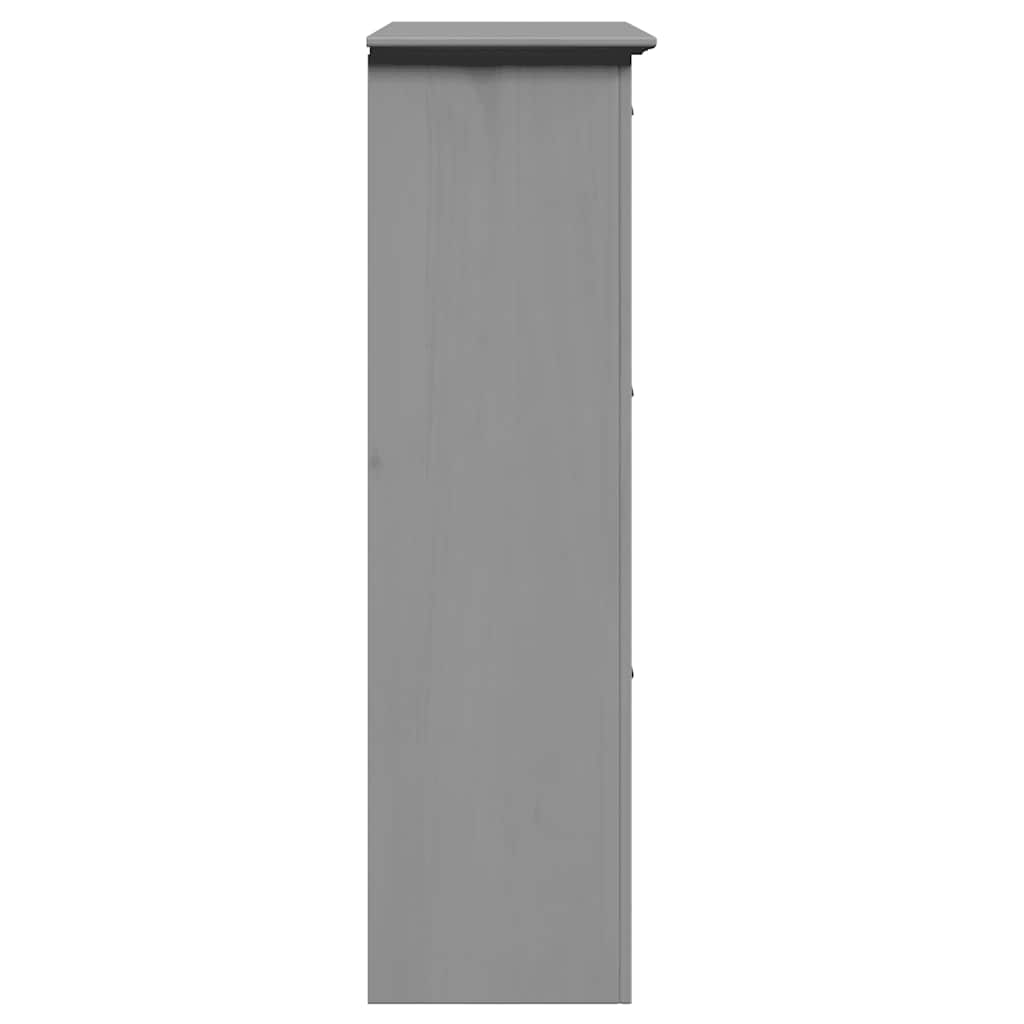 Scarpiera BODO Grigia 80x35x118 cm