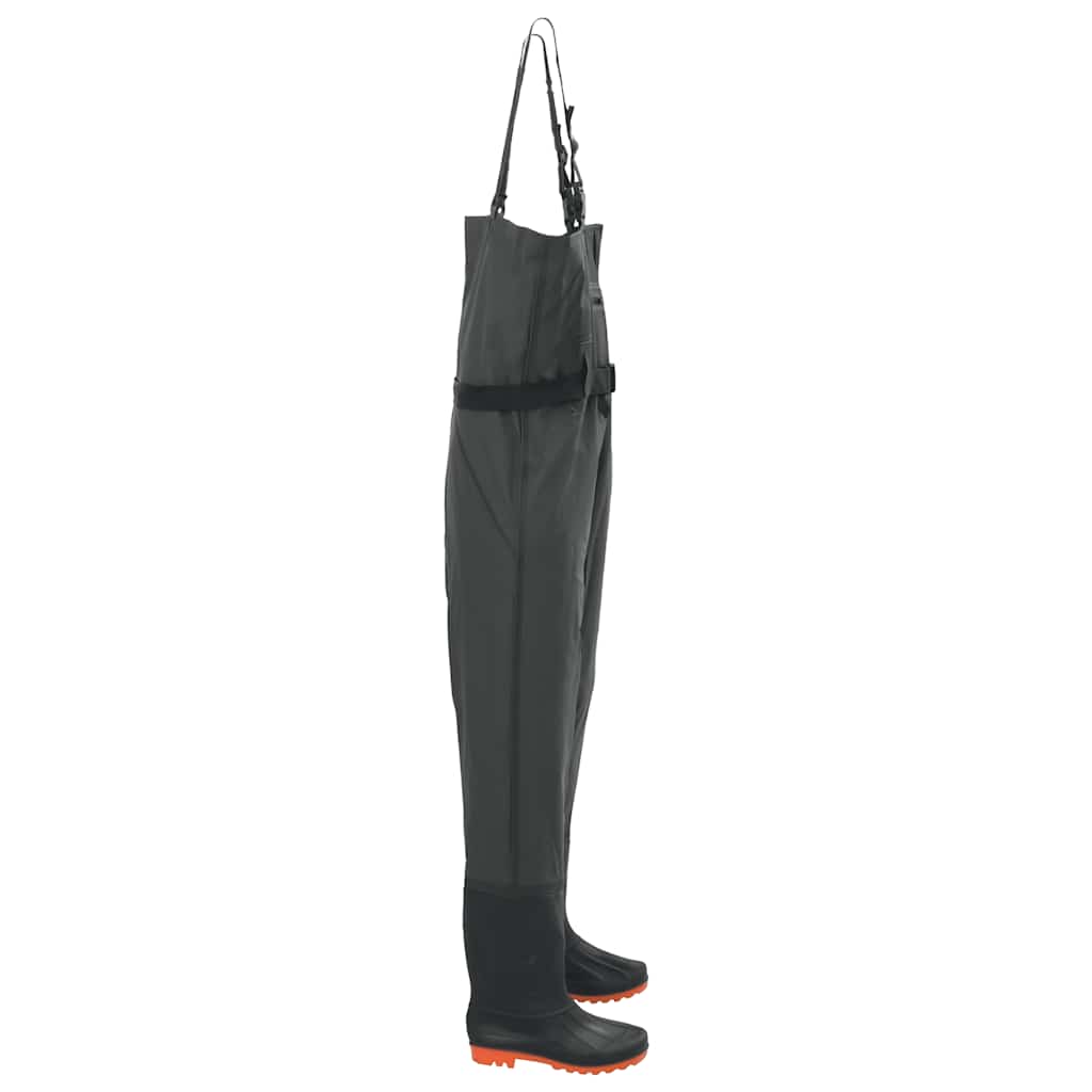 Wader con Stivali e Cintura Verde Scuro Taglia 38