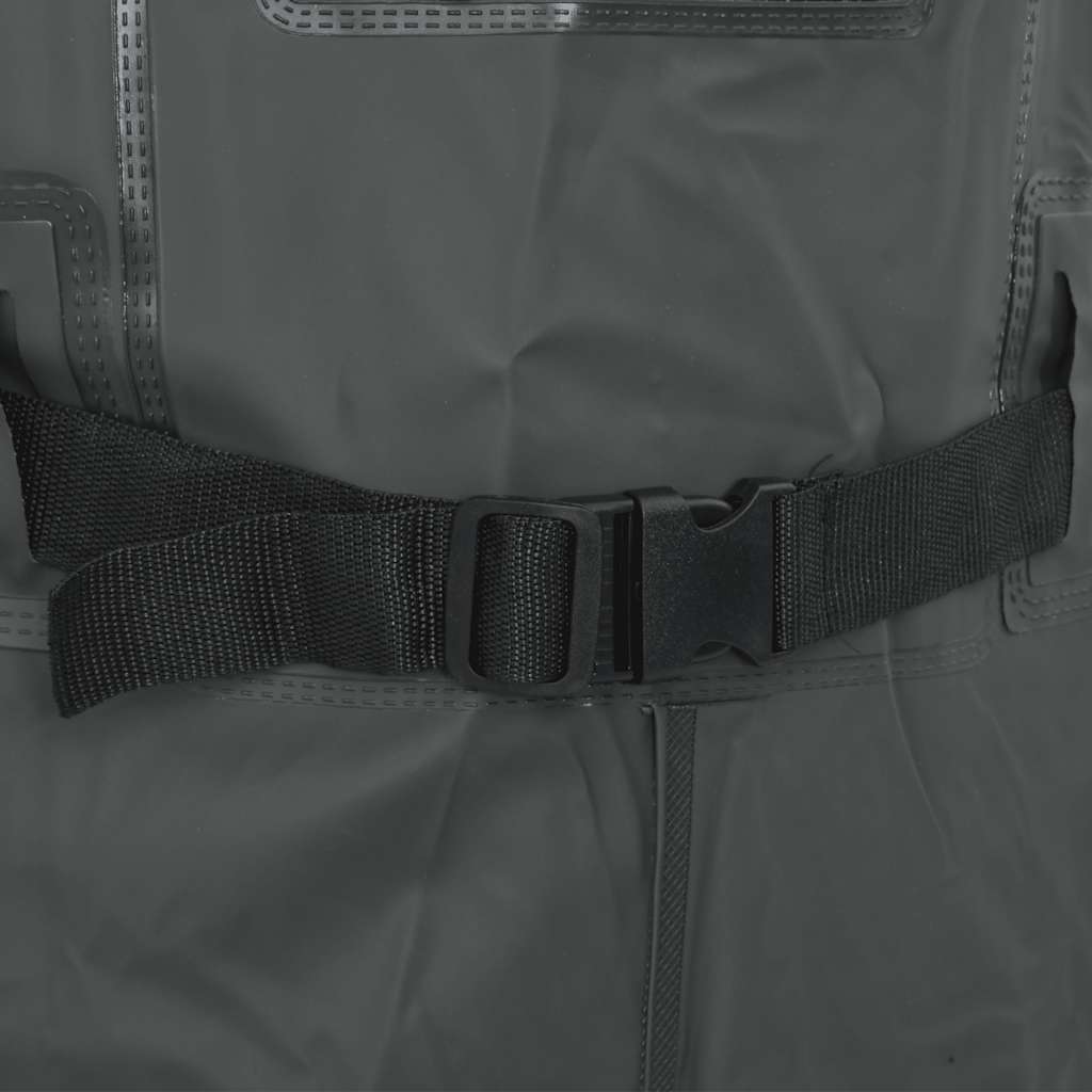 Wader con Stivali e Cintura Verde Scuro Taglia 43