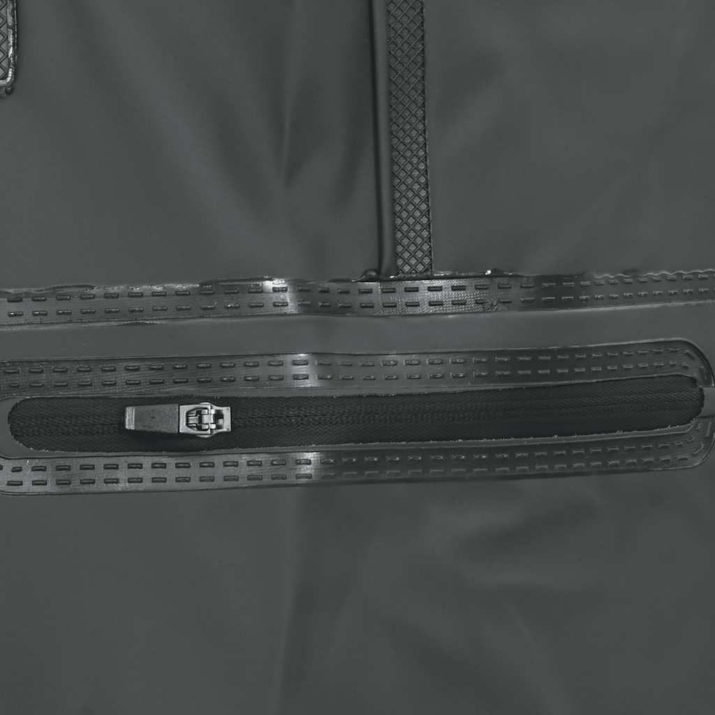 Wader con Stivali e Cintura Verde Scuro Taglia 45