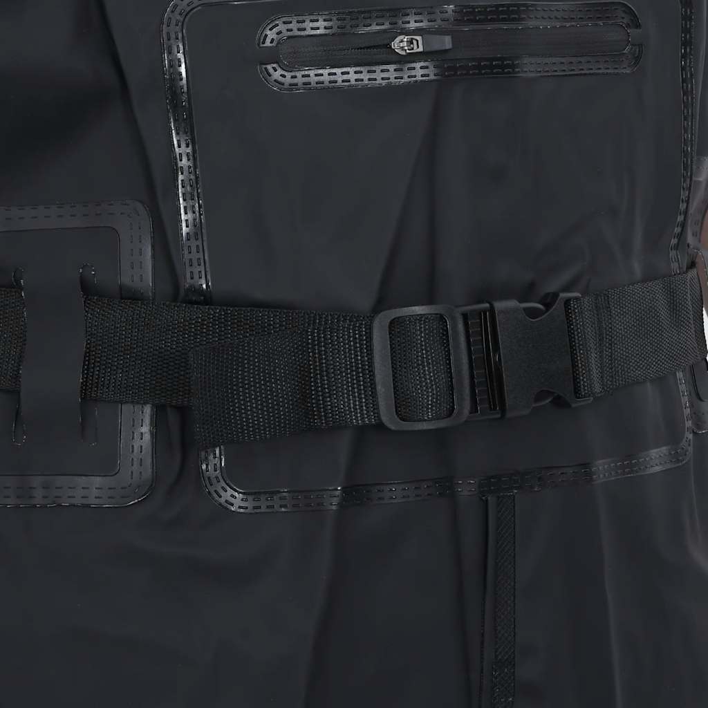 Wader con Stivali e Cintura Nero Taglia 41