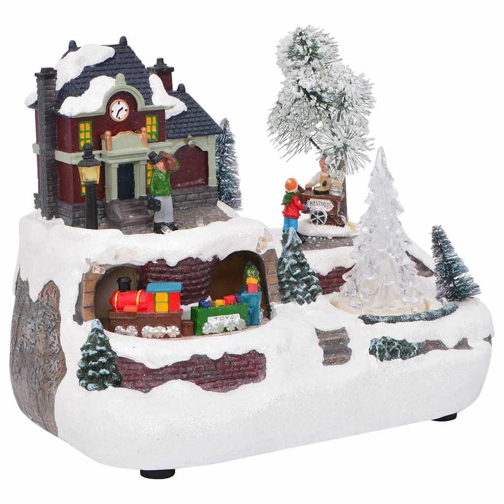 Tavolo di Natale Multicolore 23,5 x 16 x 18,5 cm Resina