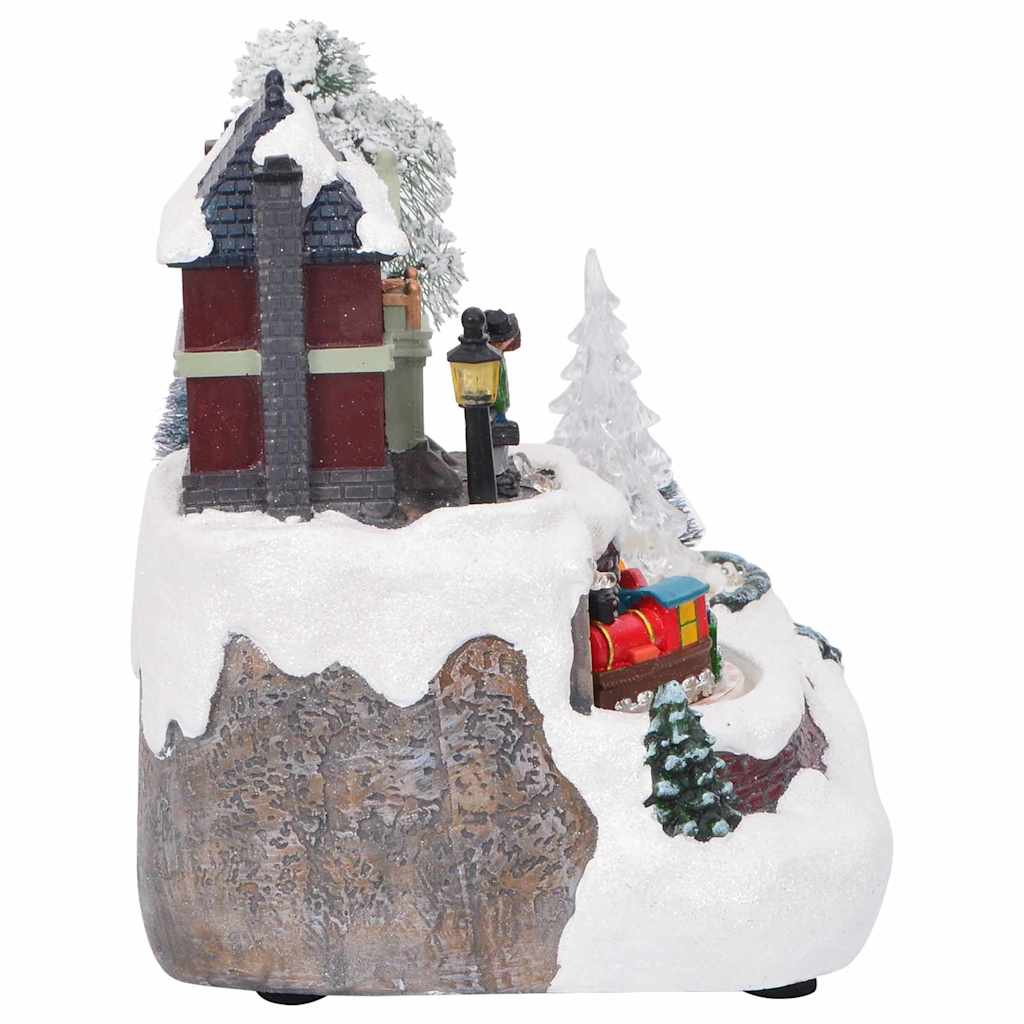 Tavolo di Natale Multicolore 23,5 x 16 x 18,5 cm Resina