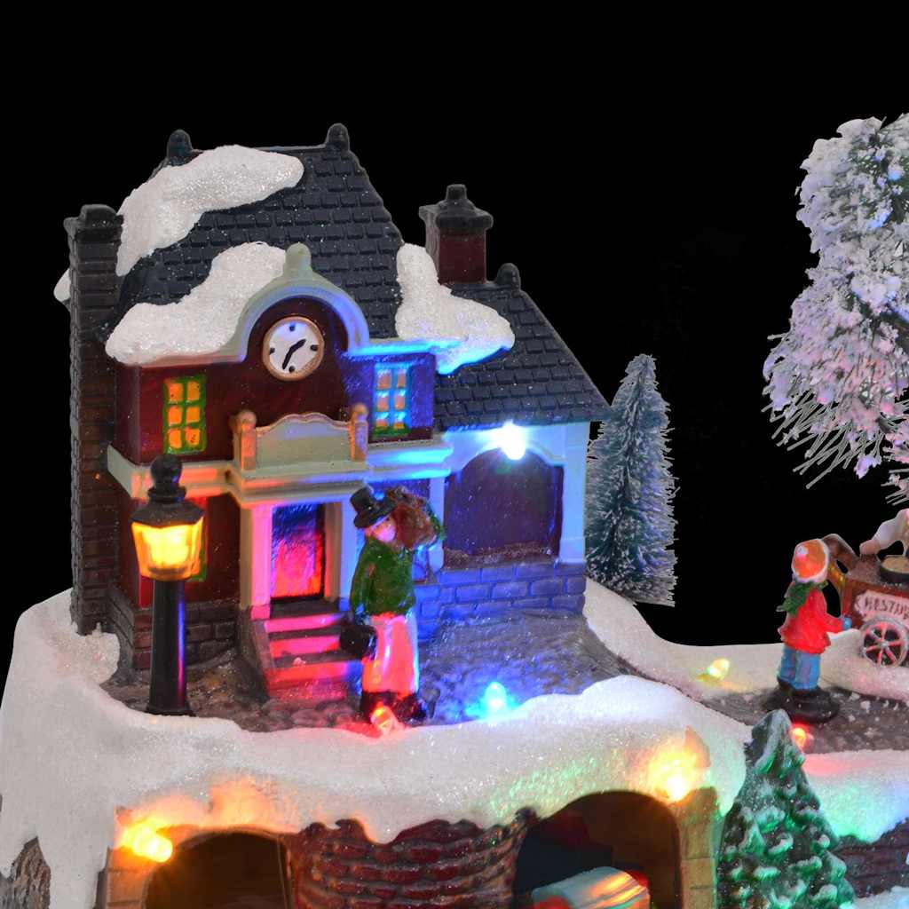 Tavolo di Natale Multicolore 23,5 x 16 x 18,5 cm Resina