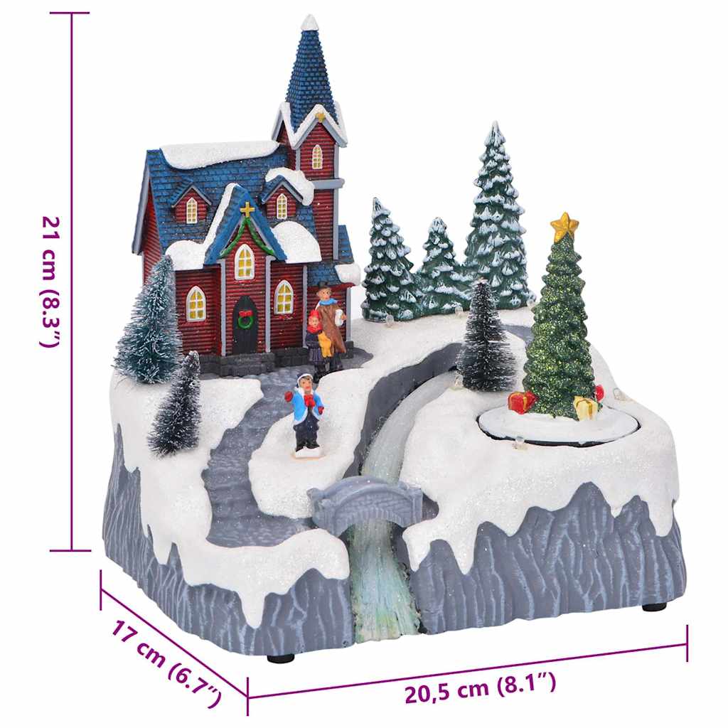 20,5 x 17 x 21 cm Plastica Multicolore