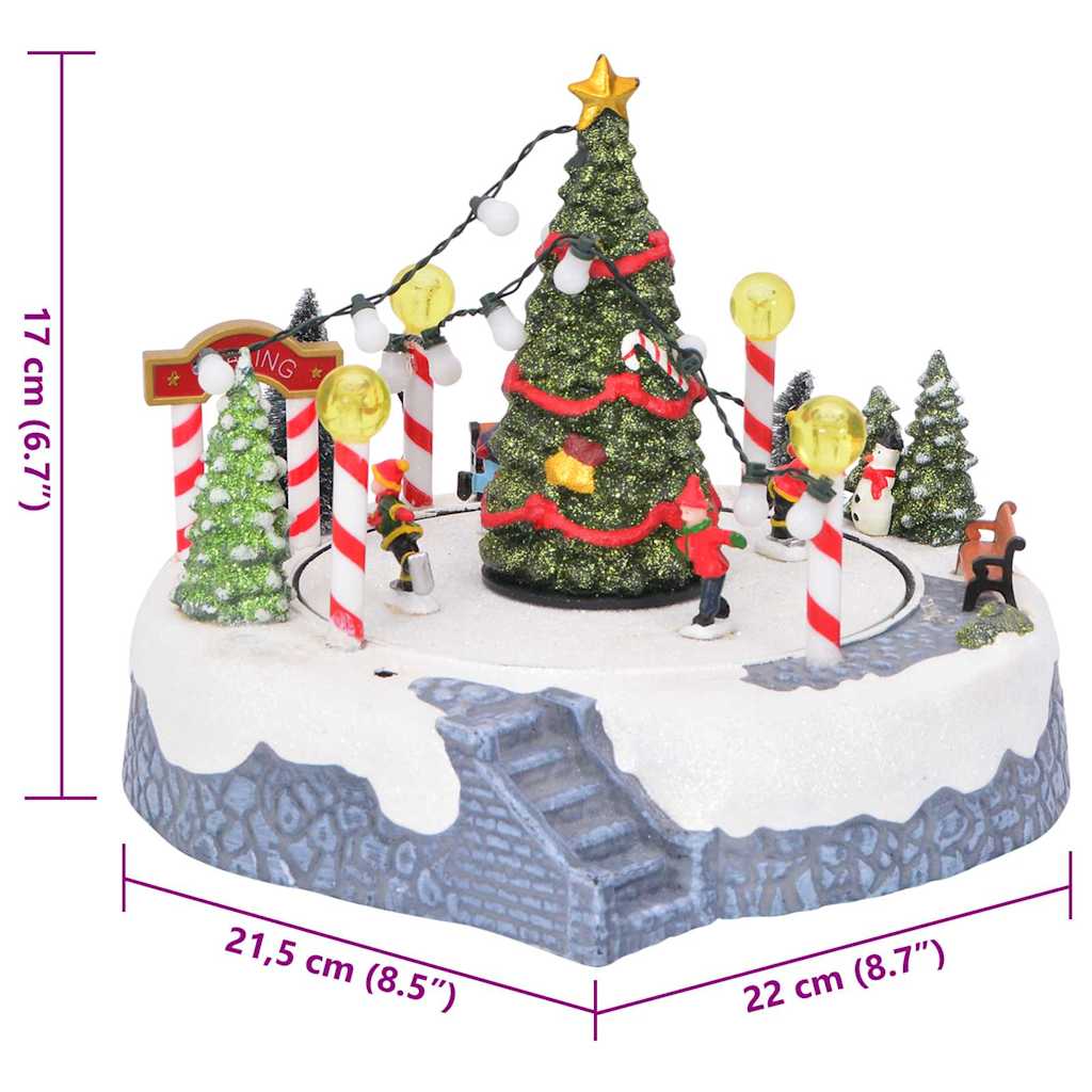 22 x 21,5 x 17 cm Plastica Multicolore