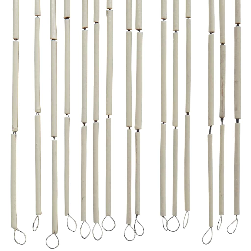 Tenda Antimosche per Porte Stampa Bambù 90x220 cm Bambù