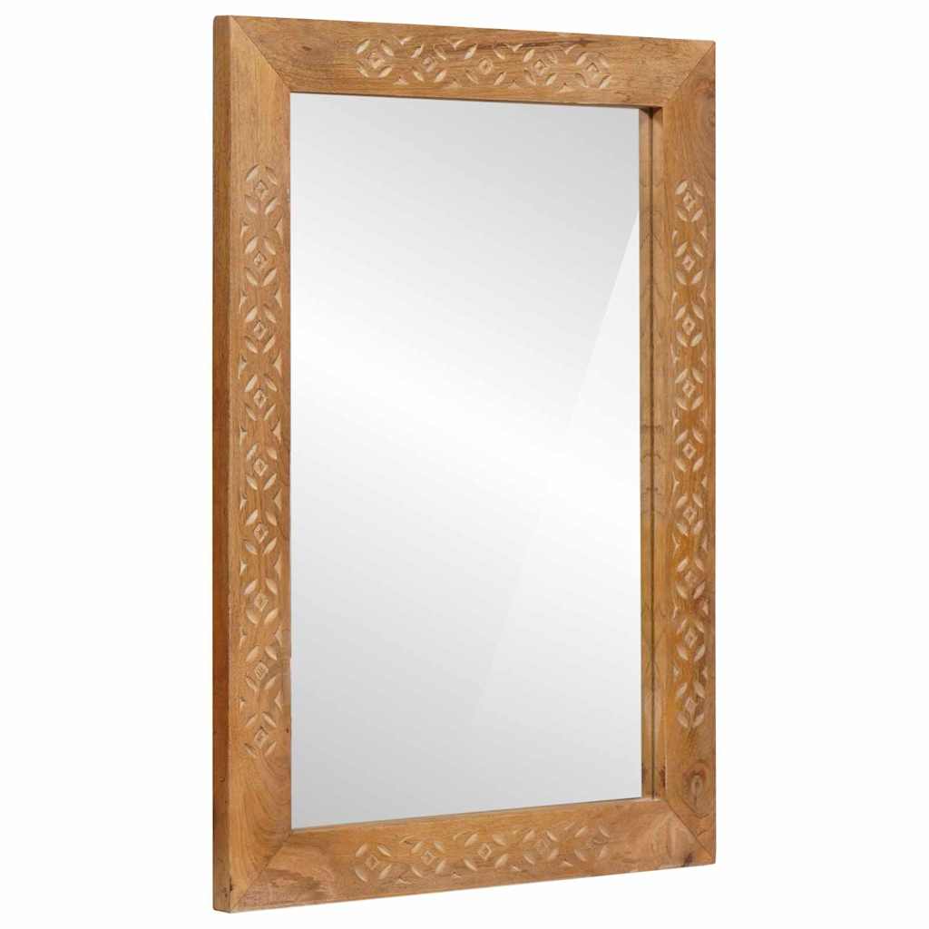 specchio da parete 70 x 50 cm Legno ingegnerizzato e Vetro