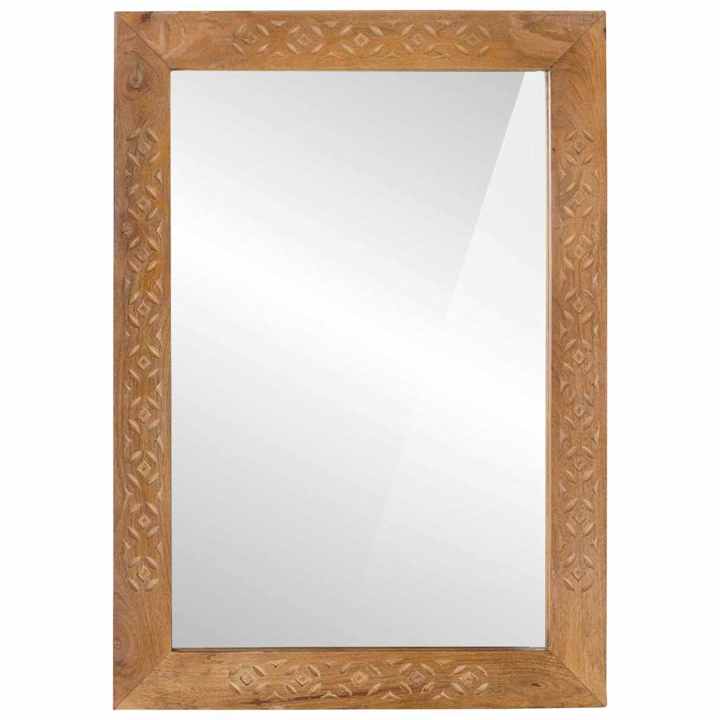specchio da parete 70 x 50 cm Legno ingegnerizzato e Vetro
