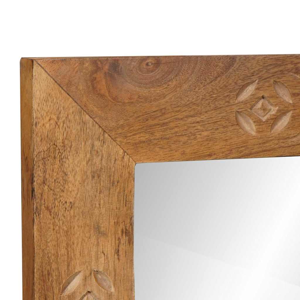 specchio da parete 70 x 50 cm Legno ingegnerizzato e Vetro