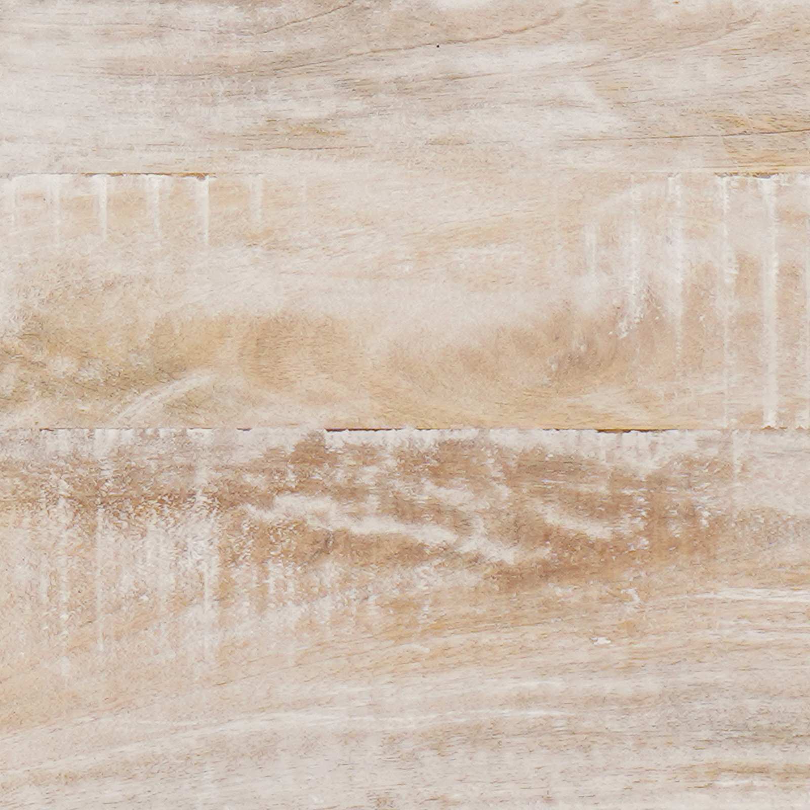 specchio da parete Bianco 70 x 50 cm Legno di mango massello