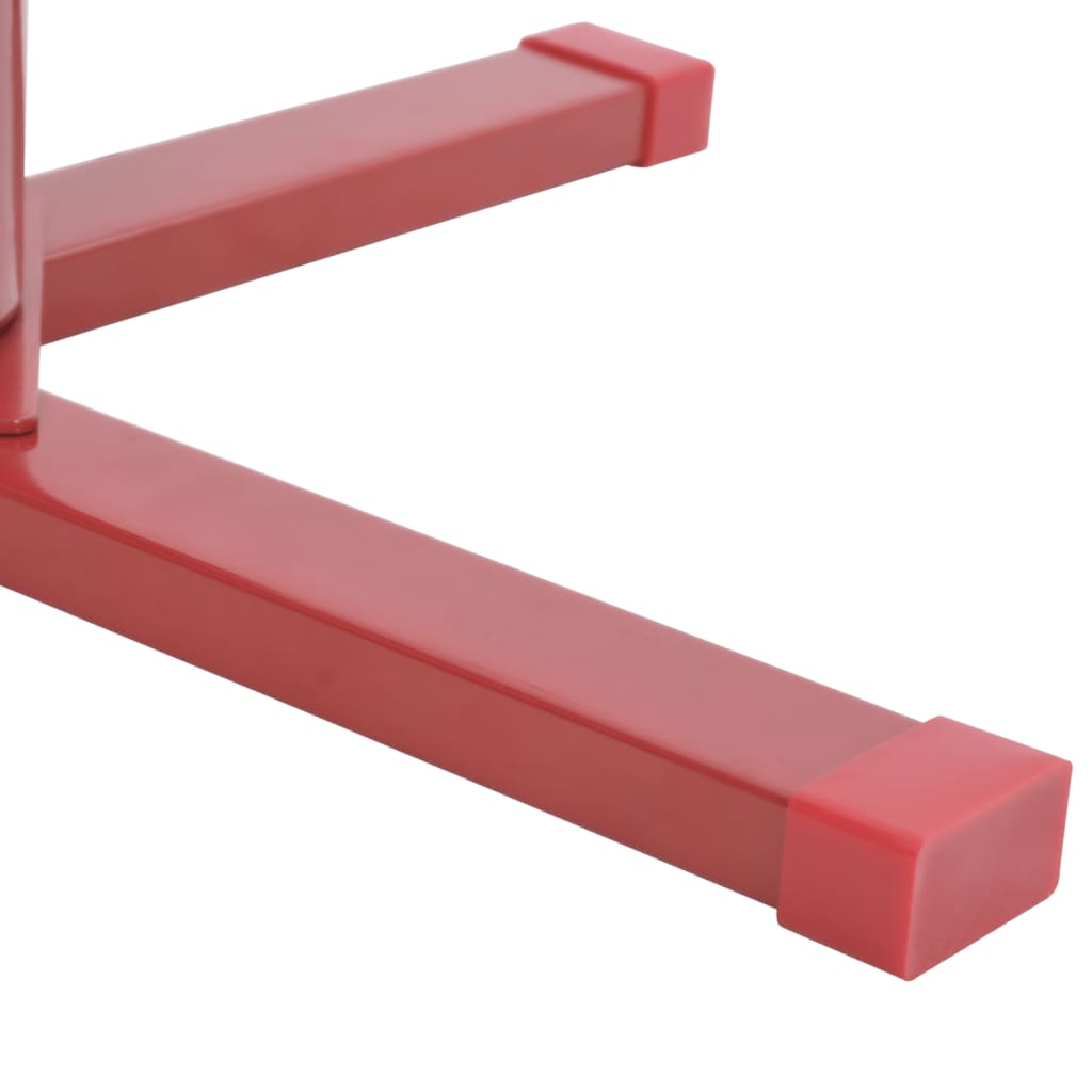 Supporto per Albero di Natale Rosso 61x61x15,5 cm