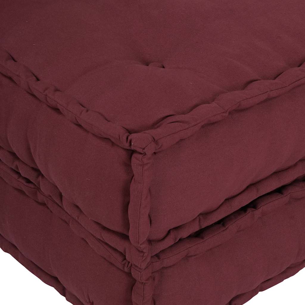 Divano Componibile Marrone Rossiccio 70x70x54 in Tessuto