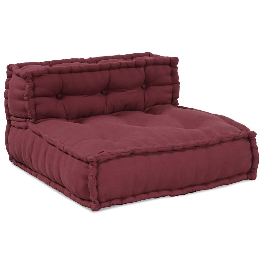 Divano Componibile Marrone Rossiccio 70x70x54 in Tessuto