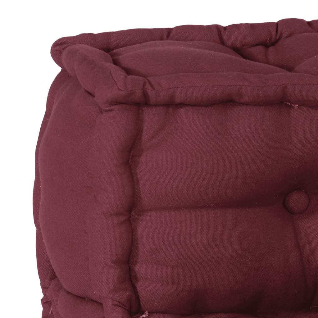 Divano Modulare a 2 Posti Marrone Rossiccio 140x70x36 in Tessuto