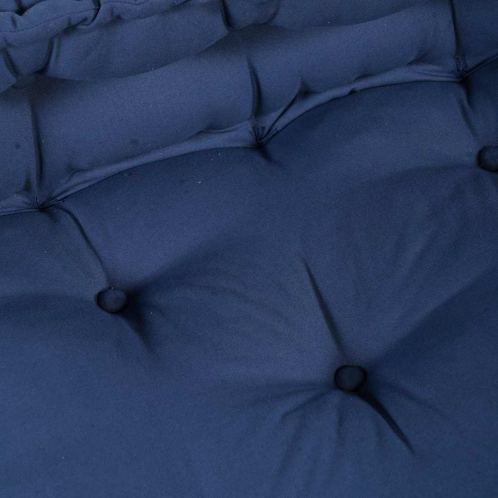 Unità di Divano Modulare Tessuto Indaco 70 x 70 x 56 cm