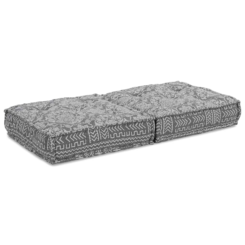 Unità di Divano Modulare Tessuto Grigio Chiaro 70 x 70 x 36 cm