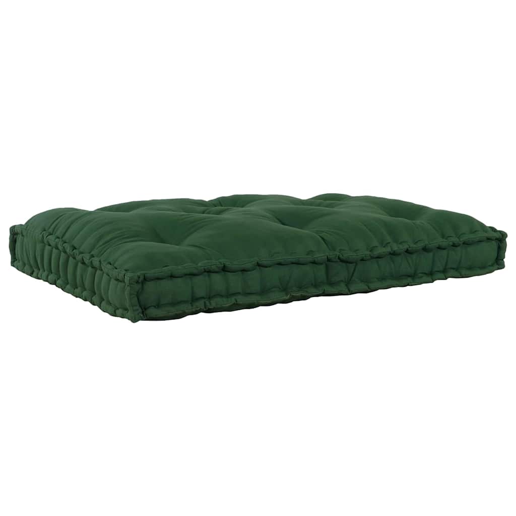 Cuscino per Divano Pallet Verde 120 x 80 x 12 cm Tessuto