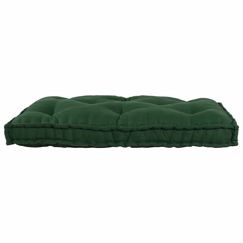 Cuscino per Divano Pallet Verde 120 x 80 x 12 cm Tessuto