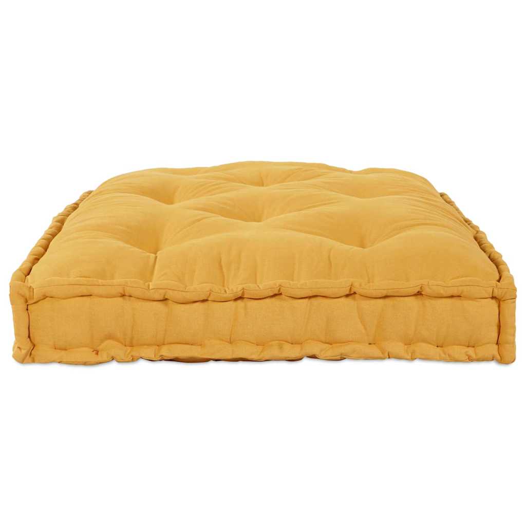 Cuscino per Divano Pallet Giallo 120 x 80 x 12 cm Tessuto