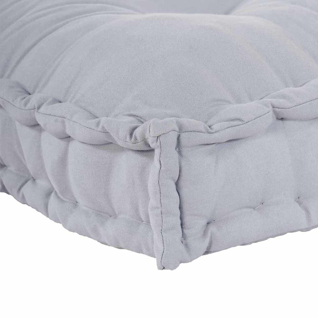 Cuscino per Divano Pallet Grigio 120 x 80 x 12 cm Tessuto