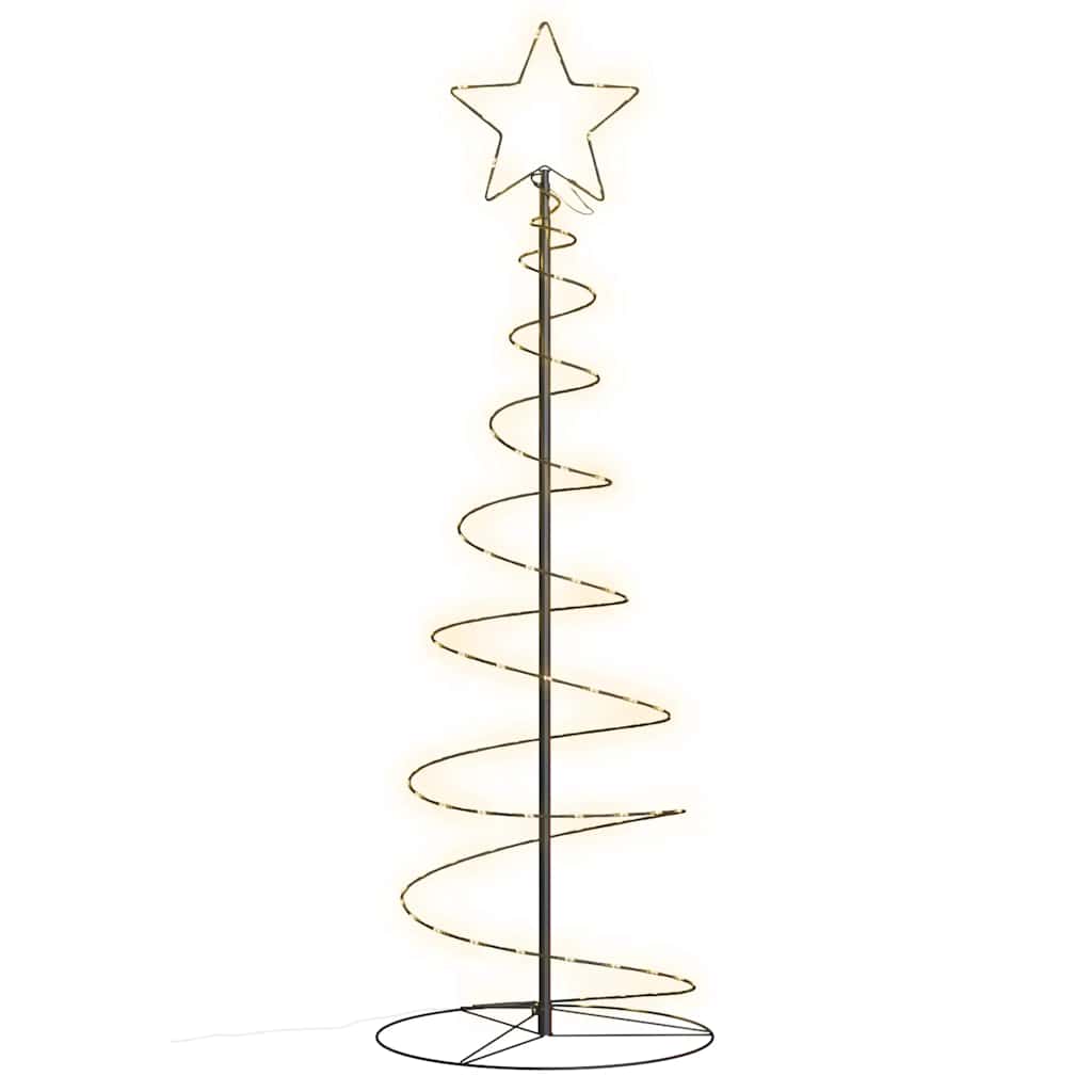 Albero di Natale a LED 100 LED Bianco Caldo 150 cm