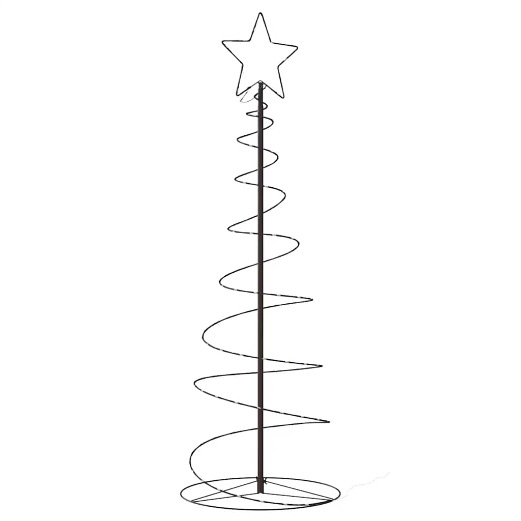 Albero di Natale a LED 100 LED Bianco Caldo 150 cm