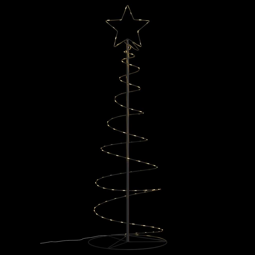 Albero di Natale a LED 100 LED Bianco Caldo 150 cm