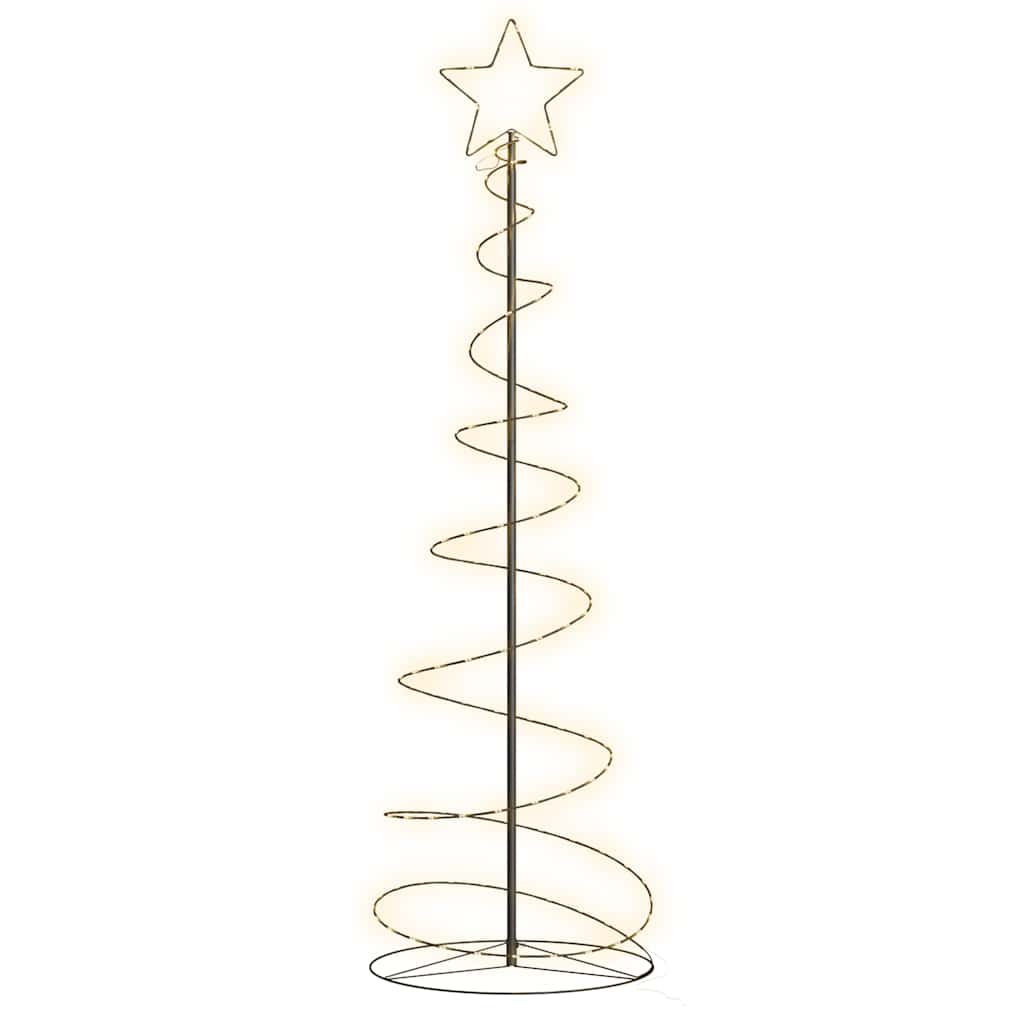 Albero di Natale a LED 120 LED Bianco Caldo 180 cm