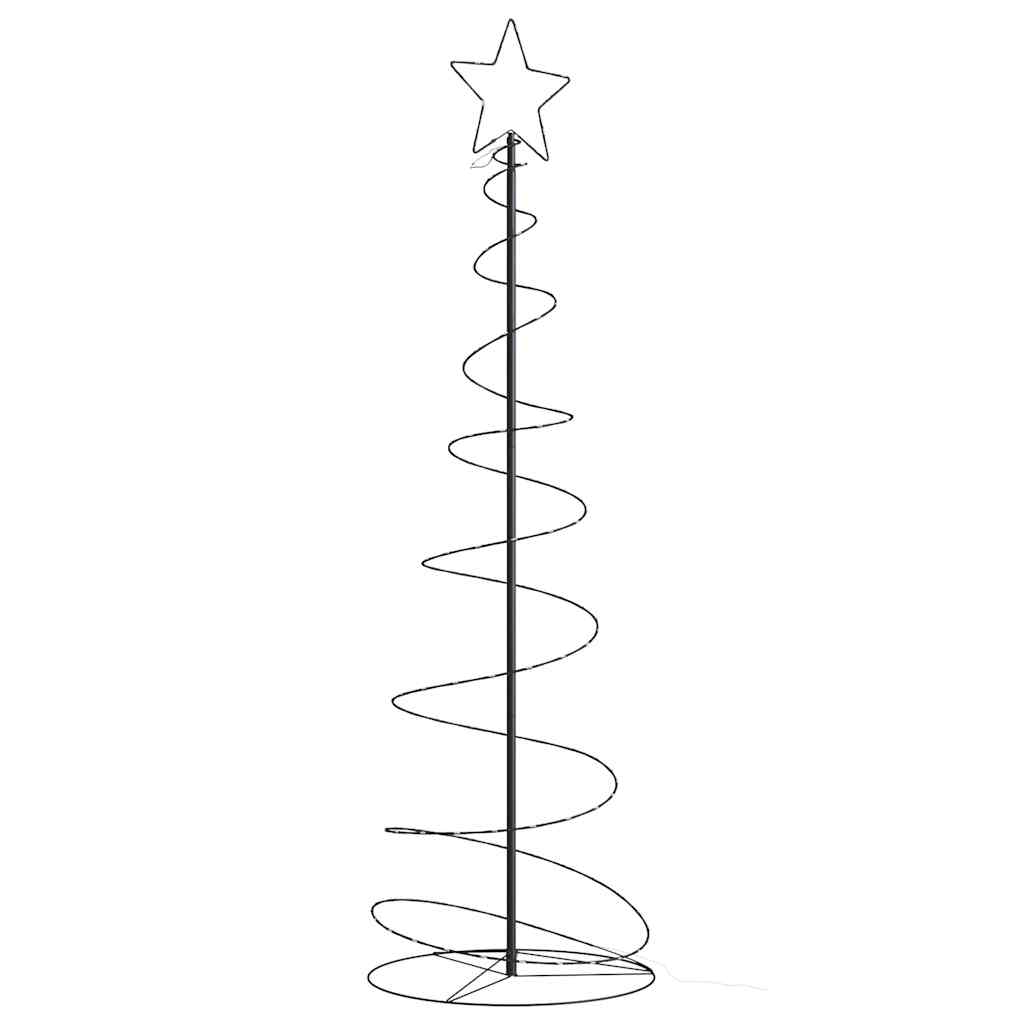 Albero di Natale a LED 120 LED Bianco Caldo 180 cm