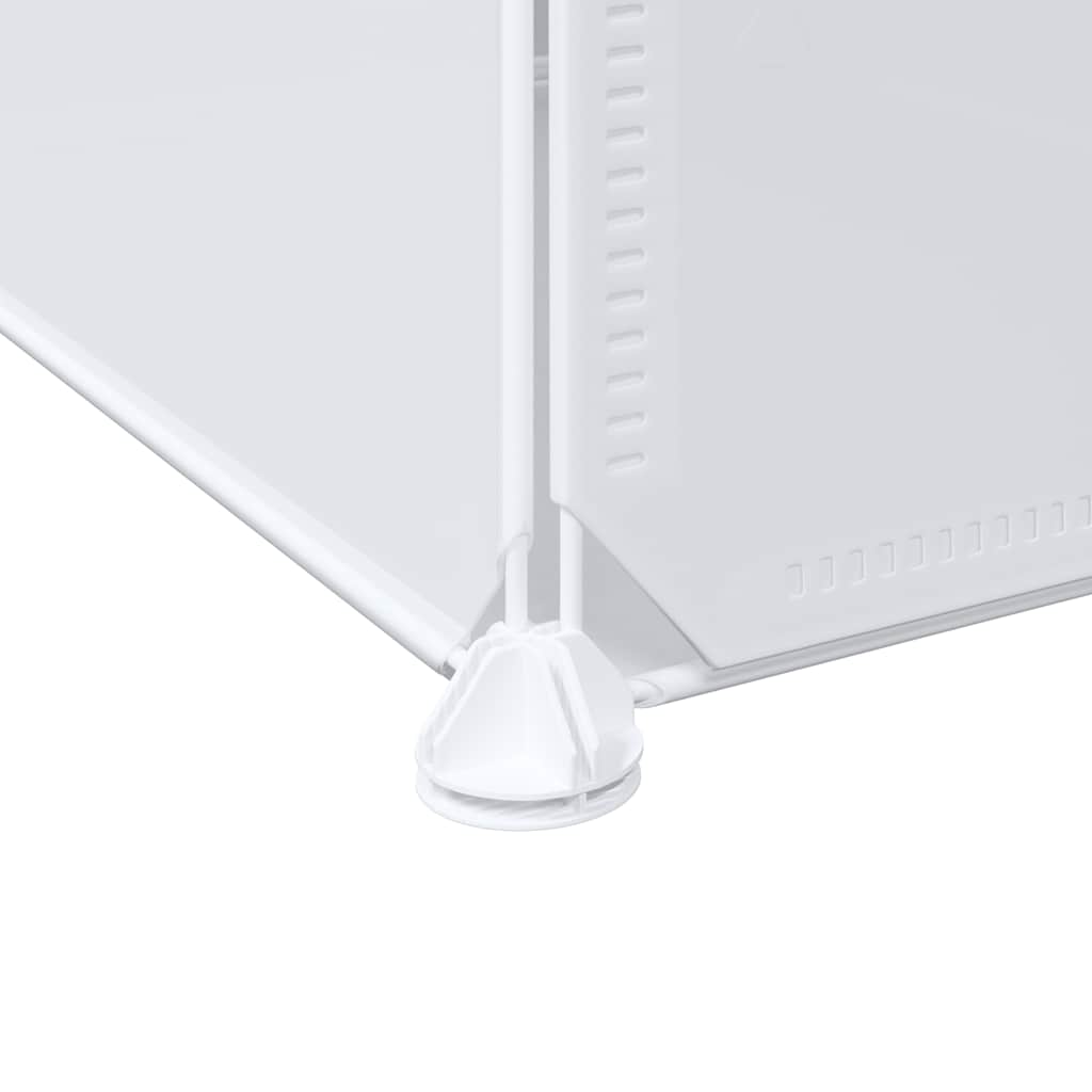 Organizzatore Portaoggetti con 16 Cubi e Aste per Appendere PP