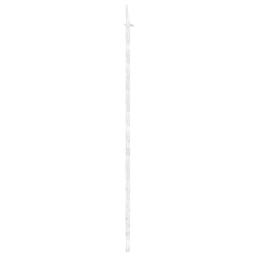 Luci di Natale Albero di Silhouette 2 pz 50 LED Bianco Caldo