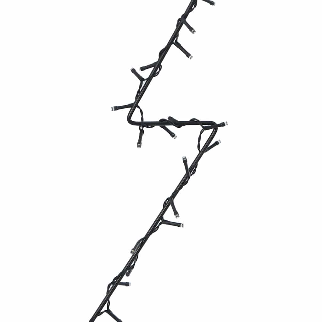 Luci di Natale Albero di Natale Silhouette 80 LED Bianco Caldo