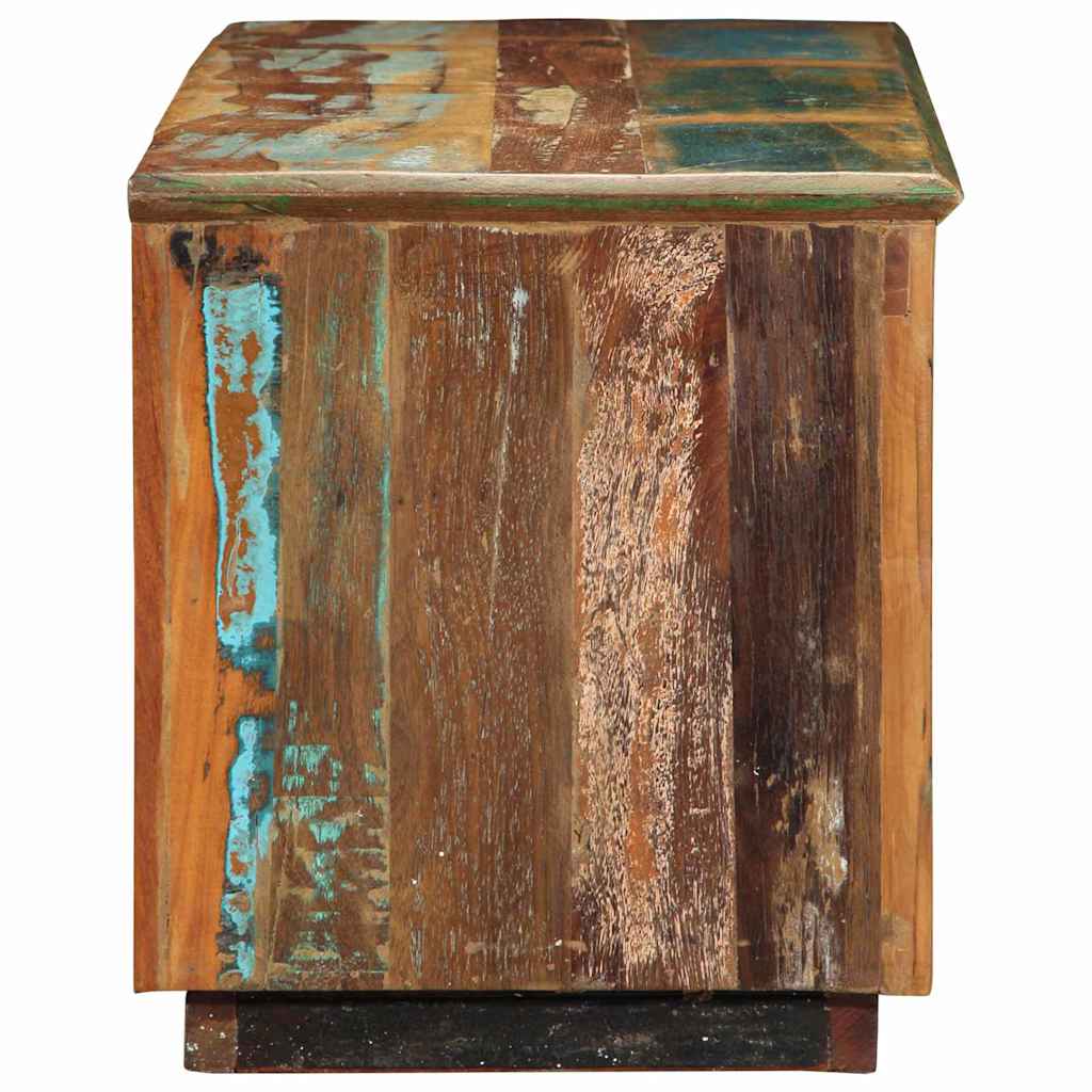 Mobile per scarpe 110 x 35 x 40 cm Legno Recuperato Massello