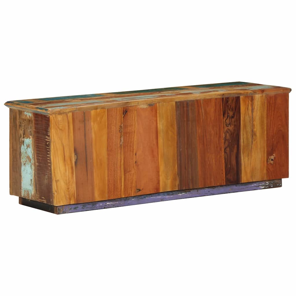 Mobile per scarpe 110 x 35 x 40 cm Legno Recuperato Massello
