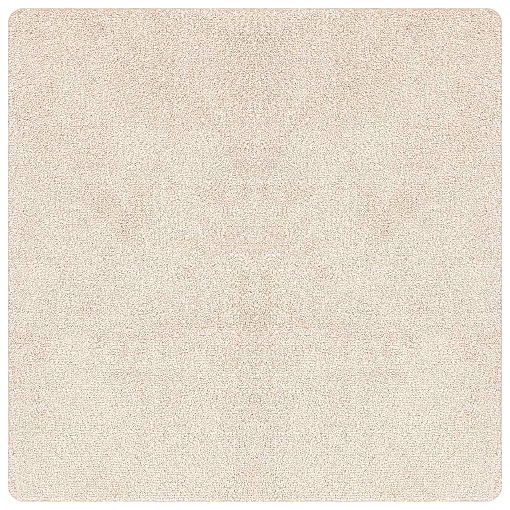 Tappeto Shaggy Antiscivolo Crema 200 x 200 cm PP