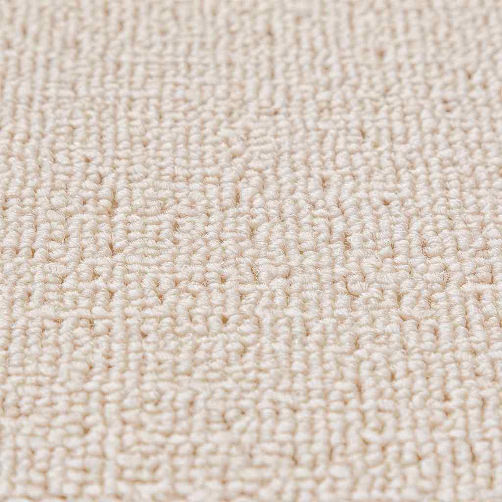 Tappetini Antiscivolo per Scale 15 pz 60 x 25 cm Crema PP