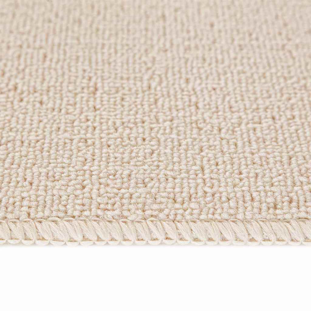 Tappetini Antiscivolo per Scale 15 pz 60 x 25 cm Crema PP