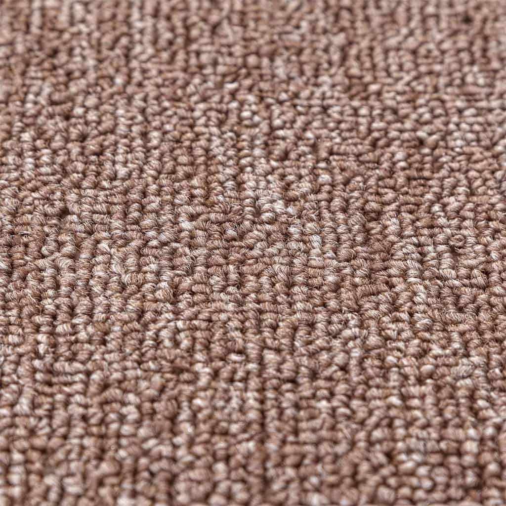 Tappetini Antiscivolo per Scale 15 pz 60 x 25 cm Marrone chiaro