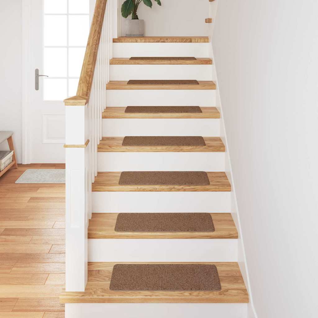 Tappetini Antiscivolo per Scale 15 pz 60 x 25 cm Giallo PP