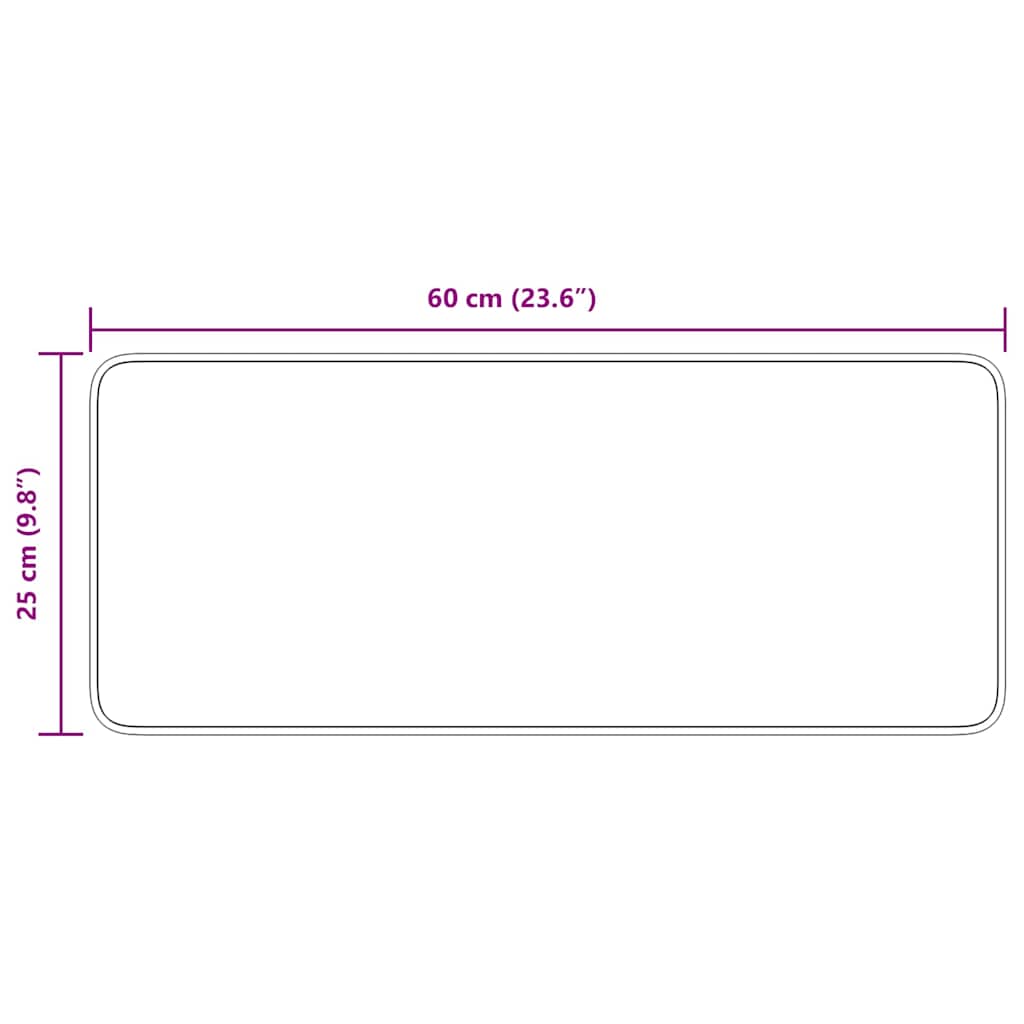 Tappetini Antiscivolo per Scale 15 pz 60 x 25 cm Giallo PP