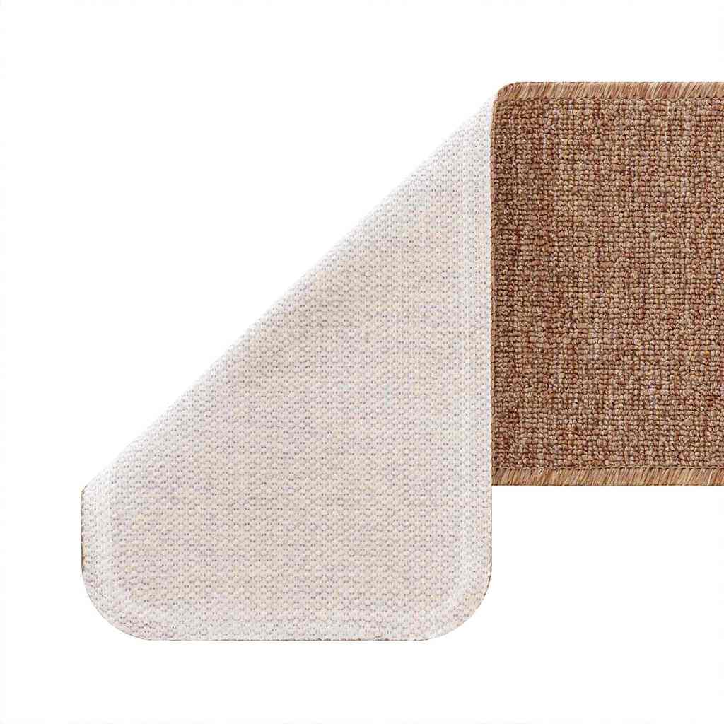 Tappetini Antiscivolo per Scale 15 pz 75 x 20 cm Giallo PP