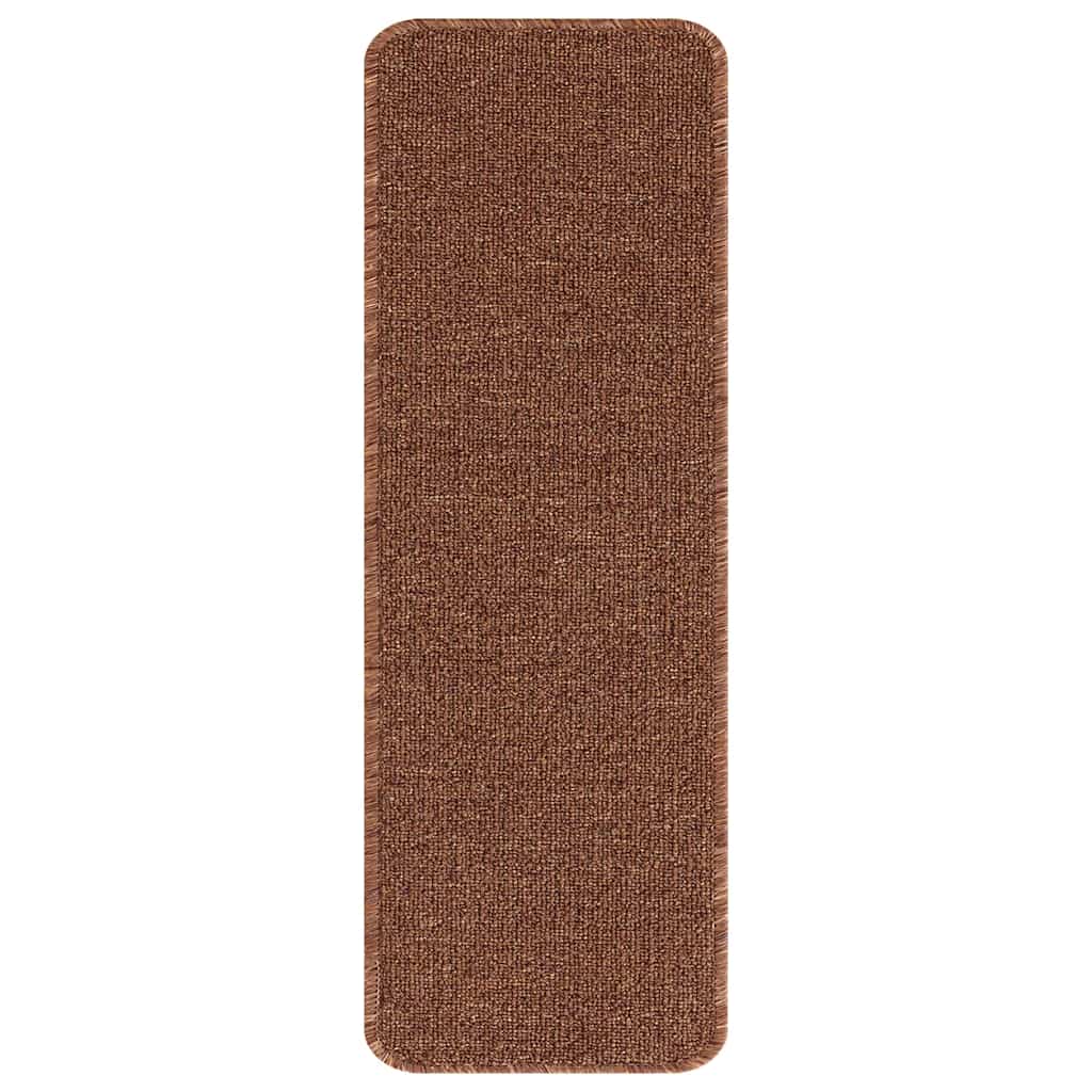 Tappetini Antiscivolo per Scale 15 pz 60 x 25 cm Giallo PP