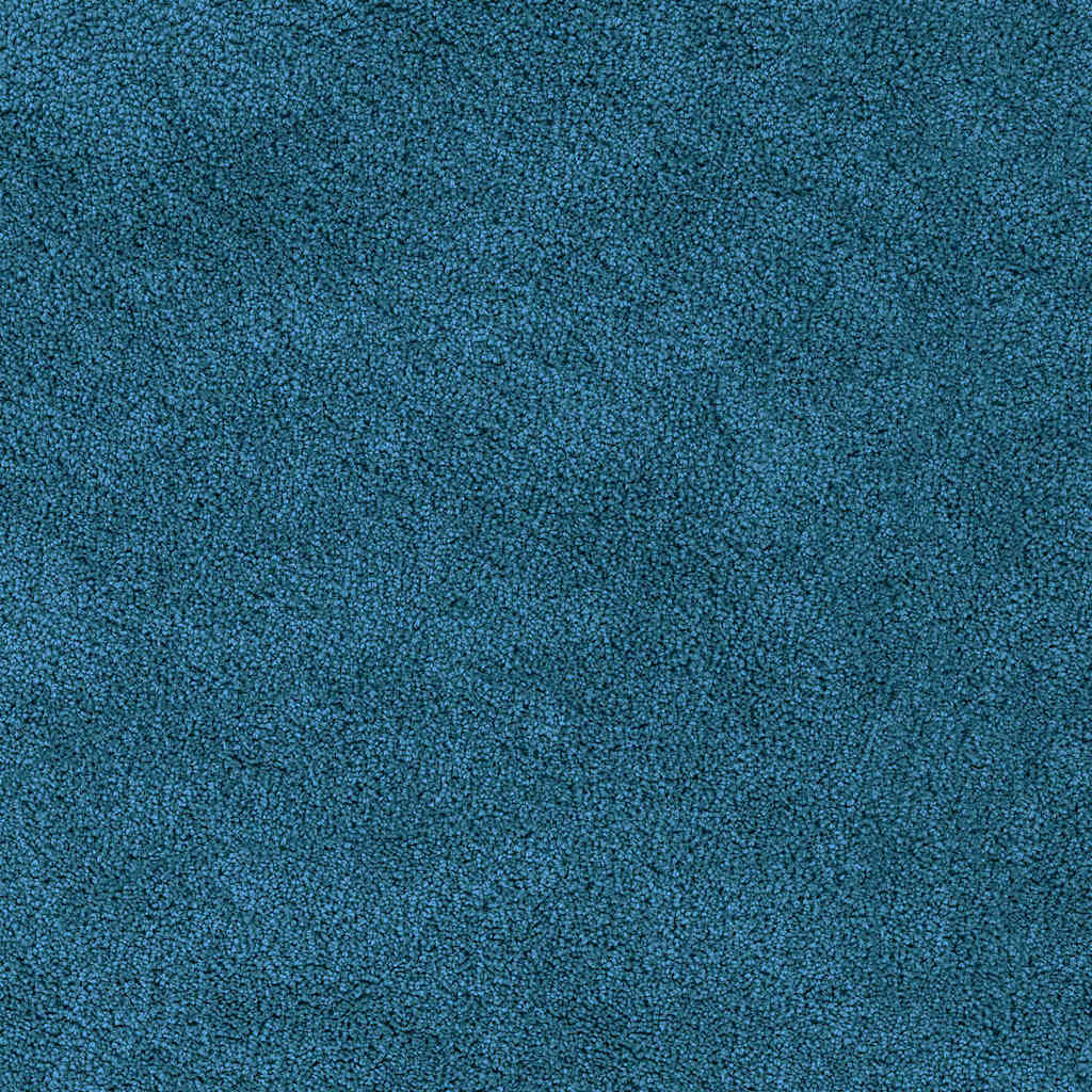 Tappeto Antiscivolo per Bagno con Taglio per Toilette Blu PP