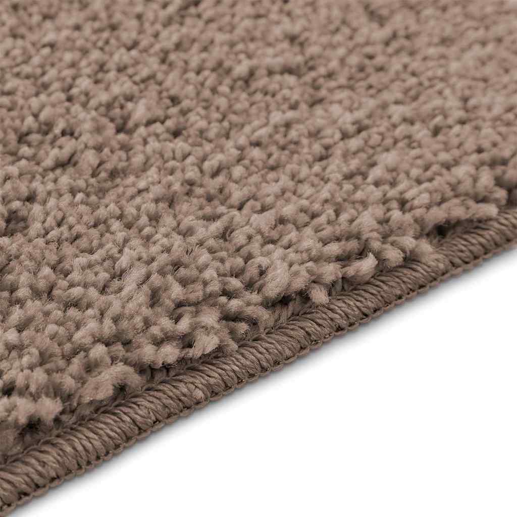 Tappetino da bagno antiscivolo Marrone 50 x 80 cm PP
