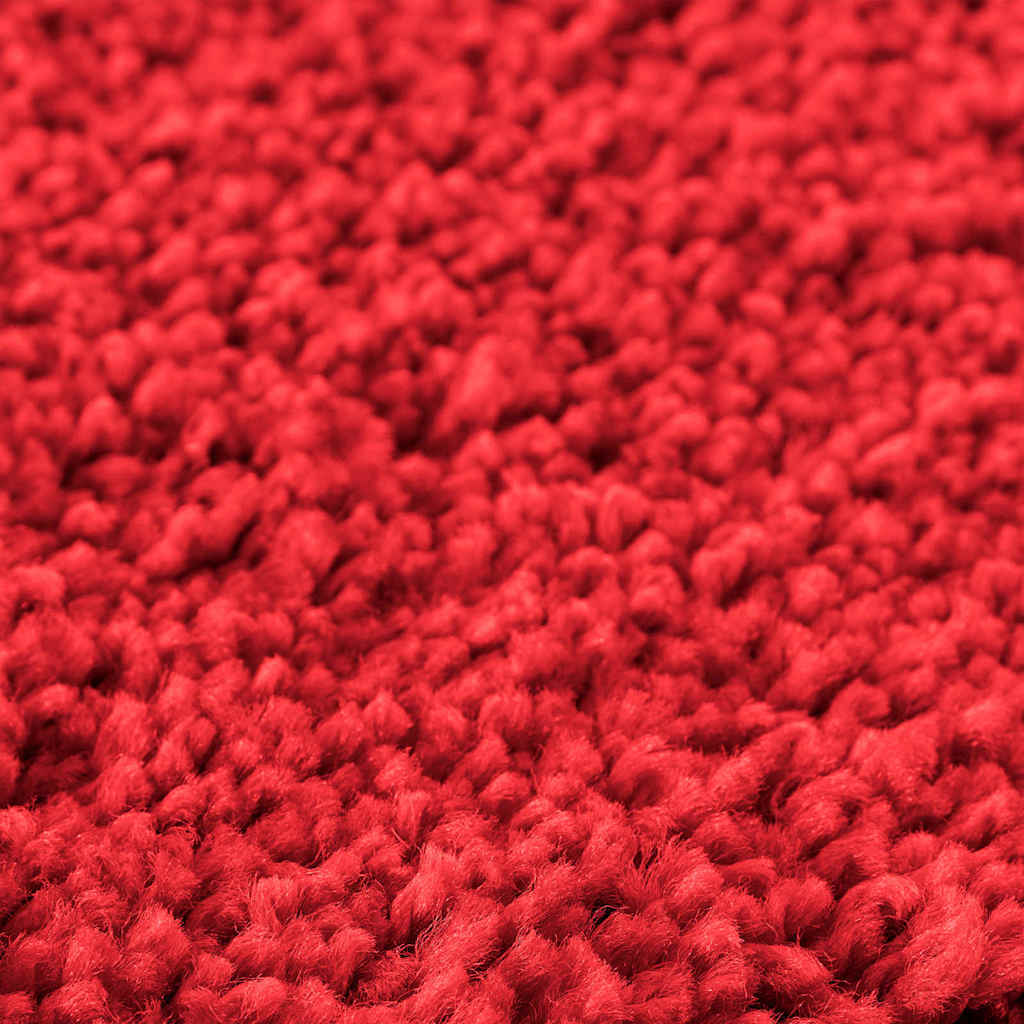 Tappetino da bagno antiscivolo Rosso 50 x 80 cm PP