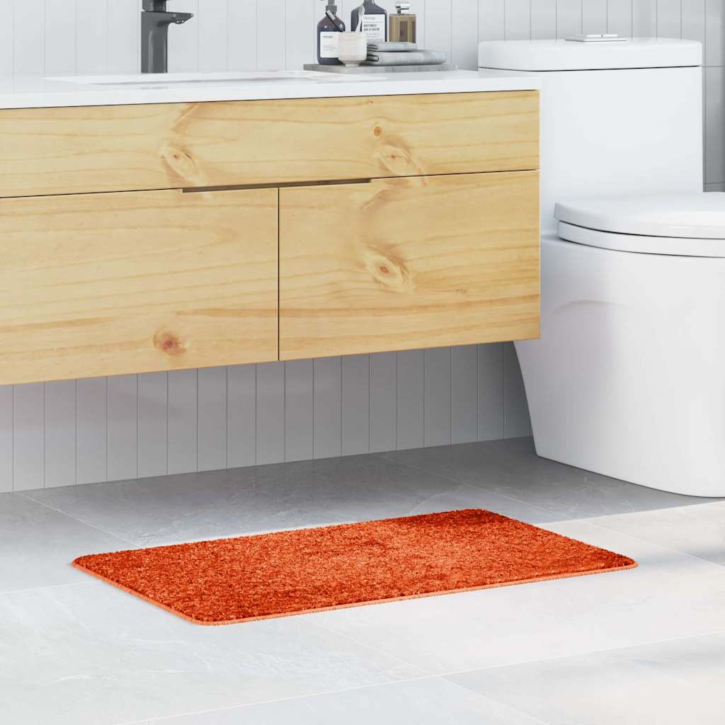 Tappetino da bagno antiscivolo Arancione 50 x 80 cm PP